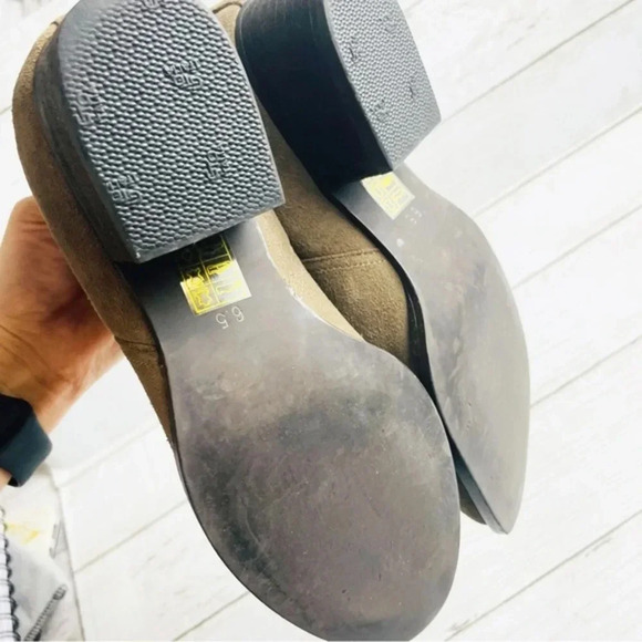 Jeffrey‎ Campbell Ibiza Taupe Suede Metcalf Booties 6.5 - Picture 5 of 7